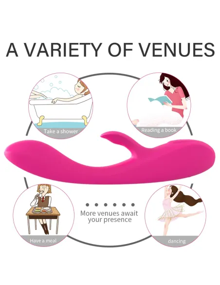 Instinct vibrador multifuncional recargable usb | S-hande | Rabbits