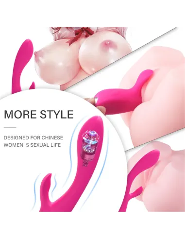 Instinct vibrador multifuncional recargable usb | S-hande | Rabbits