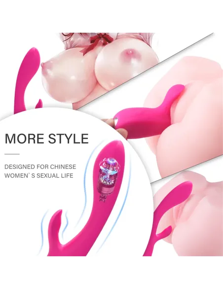 Instinct vibrador multifuncional recargable usb | S-hande | Rabbits