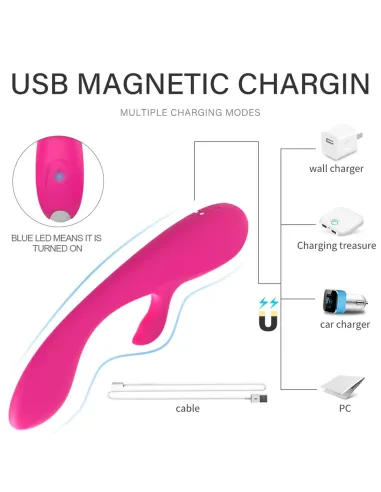 Instinct vibrador multifuncional recargable usb | S-hande | Rabbits
