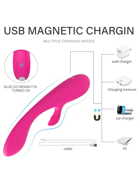 Instinct vibrador multifuncional recargable usb | S-hande | Rabbits