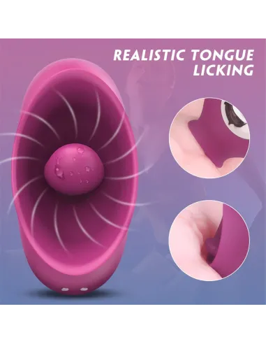 Cleopatra vibrador lengua recargable multifuncional | S-hande | Vibradores