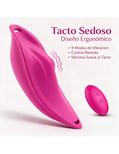 Vibrador tanga control remoto 9 funciones para estimular y jugar en pareja - usb silicona | S-hande | Estimuladores clítoris