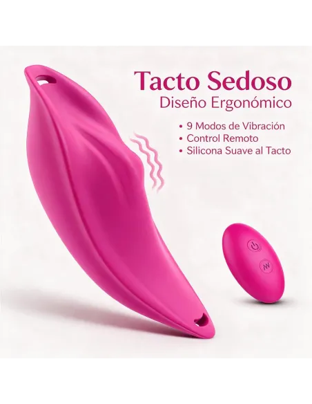 Vibrador tanga control remoto 9 funciones para estimular y jugar en pareja - usb silicona | S-hande | Estimuladores clítoris
