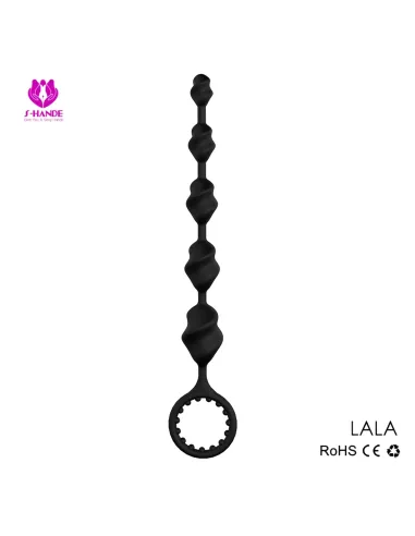 Consolador anal lala 23cm x 2,5cm - silicona | S-hande | Varitas y bolas