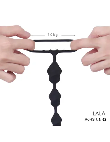 Consolador anal lala 23cm x 2,5cm - silicona | S-hande | Varitas y bolas