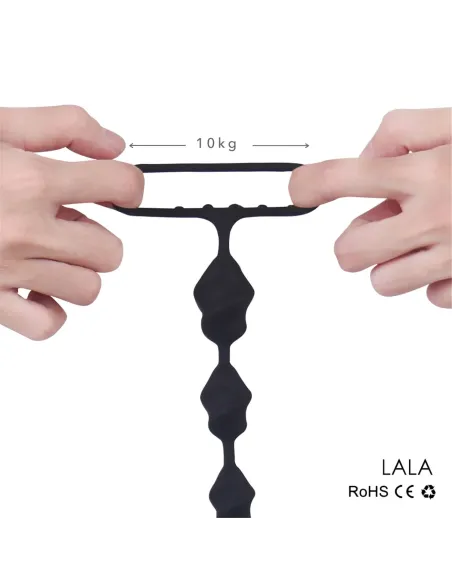Consolador anal lala 23cm x 2,5cm - silicona | S-hande | Varitas y bolas
