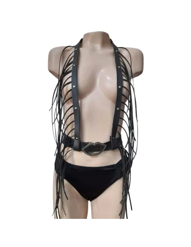 Pechera flecos con cinturon boquita | Infarta fetish | Garage: unidades en ¡liquidación!