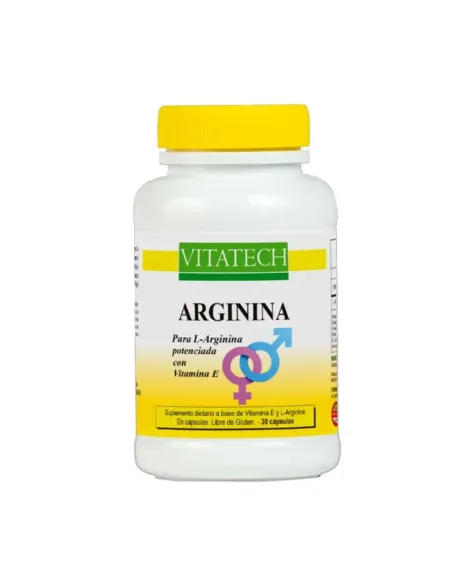 Vitatech arginina x30 caps | Web supplements | Capsulas potenciadoras