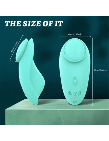 Vibrador leaf tanga 9 funciones recargable | S-hande | Estimuladores clítoris