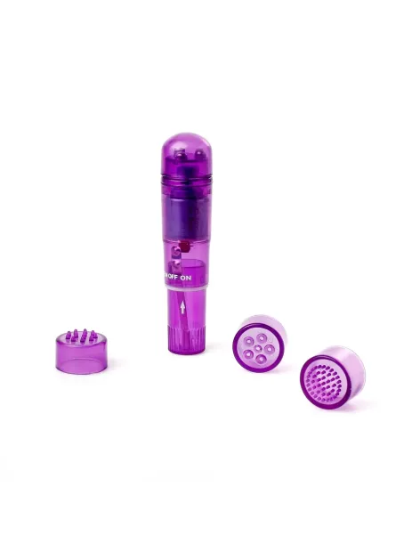 Vibrador estimulador clitoris puntas intercambiables | Infarta toys | Estimuladores clítoris