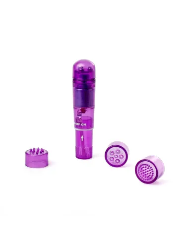 Vibrador estimulador clitoris puntas intercambiables | Infarta toys | Estimuladores clítoris