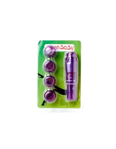 Vibrador estimulador clitoris puntas intercambiables | Infarta toys | Estimuladores clítoris