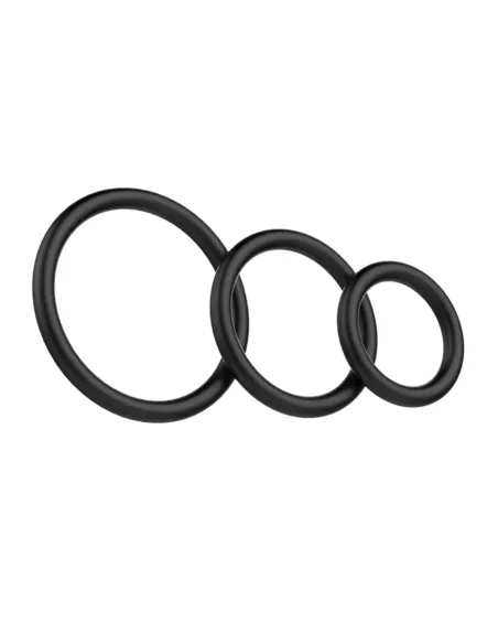 Set 3 anillos rubber | Baile | Anillos