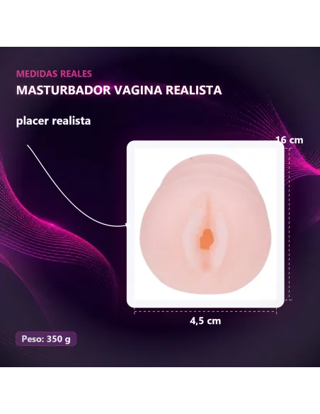 Masturbador vagina 16cm x 4,5cm | Baile