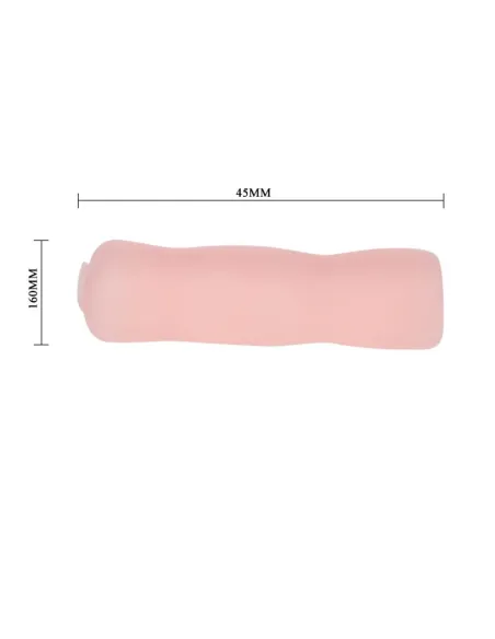 Masturbador vagina 16cm x 4,5cm | Baile
