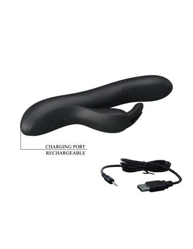 Vibrador dylan 7 funciones waving usb recargable | Pretty love | Vibradores