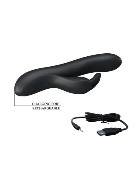 Vibrador dylan 7 funciones waving usb recargable | Pretty love | Vibradores