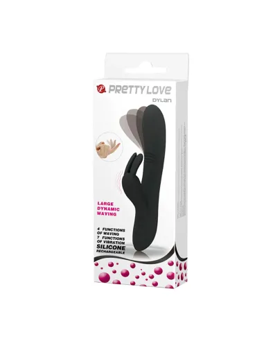 Vibrador dylan 7 funciones waving usb recargable | Pretty love | Vibradores