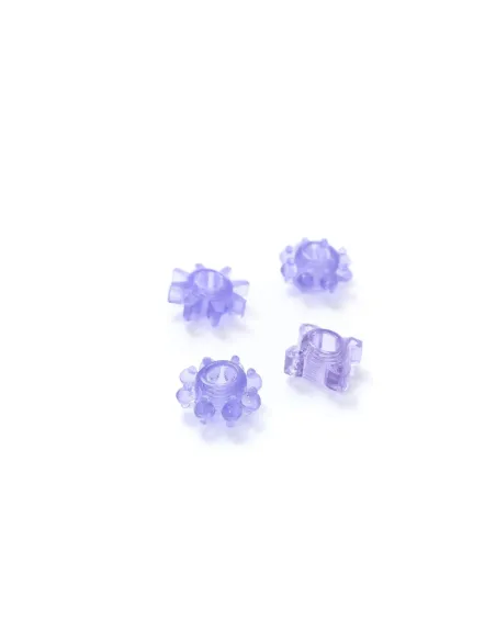 Set 4 anillos elásticos bulk. fuerte erección y más tiempo de placer - colores surtidos | Infarta toys | Anillos