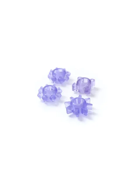 Set 4 anillos elásticos bulk. fuerte erección y más tiempo de placer - colores surtidos | Infarta toys | Anillos
