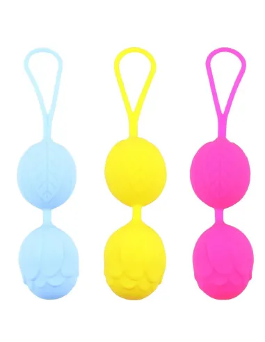Bolas vaginales kegel para ejercitar y gozar al mismo tiempo. color surtido | Infarta toys | Bolas y huevos vaginales