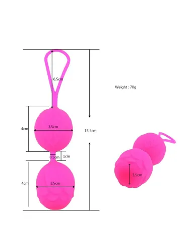 Bolas vaginales kegel para ejercitar y gozar al mismo tiempo. color surtido | Infarta toys | Bolas y huevos vaginales