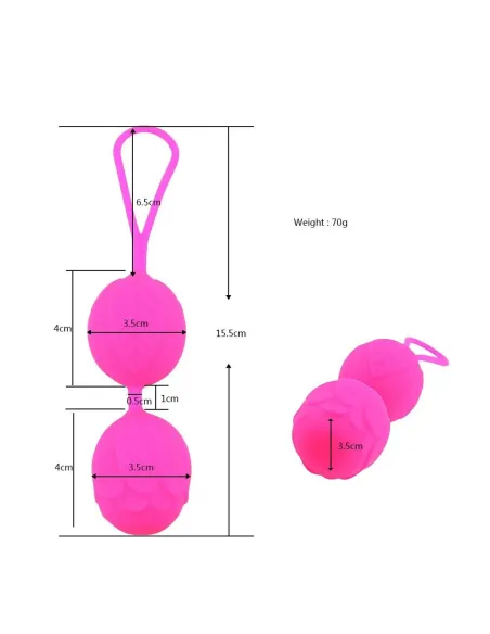 Bolas vaginales kegel para ejercitar y gozar al mismo tiempo. color surtido | Infarta toys | Bolas y huevos vaginales