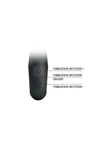 Vibrador carina punto g clitoris usb recargable silicona 12 funciones | Pretty love | Calor