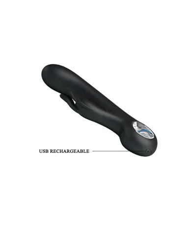 Vibrador carina punto g clitoris usb recargable silicona 12 funciones | Pretty love | Calor