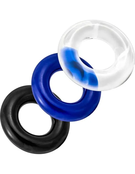 Set 3 anillos elasticos | Infarta toys | Anillos