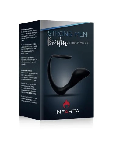 Estimulador berlin para prostata con anillo | Infarta toys | Dildos