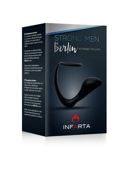 Estimulador berlin para prostata con anillo | Infarta toys | Dildos