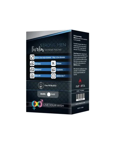 Estimulador berlin para prostata con anillo | Infarta toys | Dildos