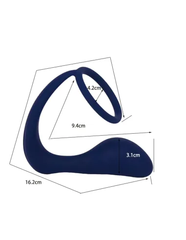 Estimulador berlin para prostata con anillo | Infarta toys | Dildos