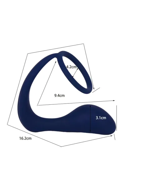 Estimulador berlin para prostata con anillo | Infarta toys | Dildos