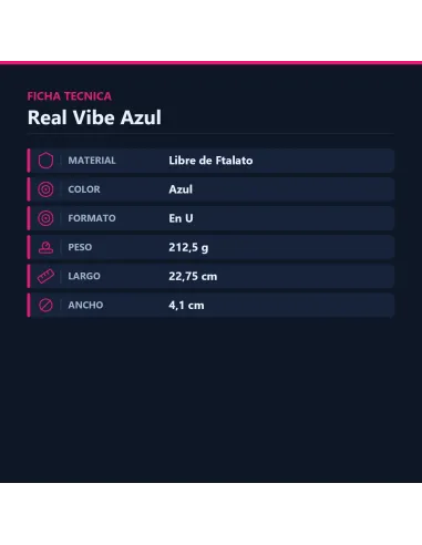 Real vibe azul | Caiman | Estimuladores