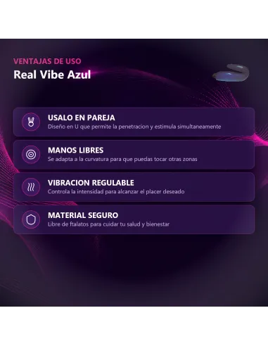 Real vibe azul | Caiman | Estimuladores