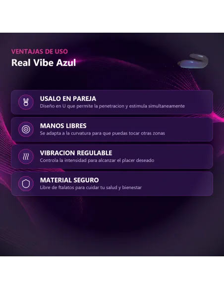 Real vibe azul | Caiman | Estimuladores