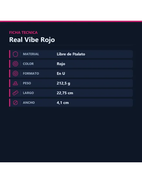 Real vibe rojo | Caiman | Estimuladores