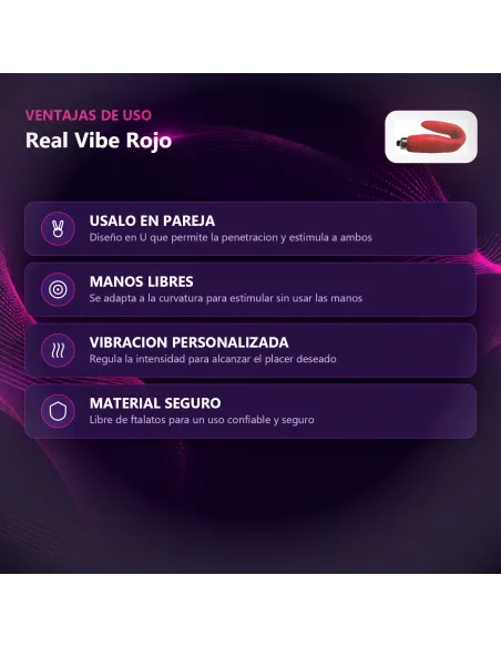 Real vibe rojo | Caiman | Estimuladores