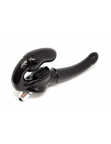 Gun micro vibro medium negro | Caiman | Dobles
