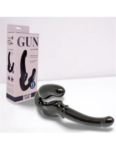 Gun macizo small negro | Caiman | Strap on - cinturones