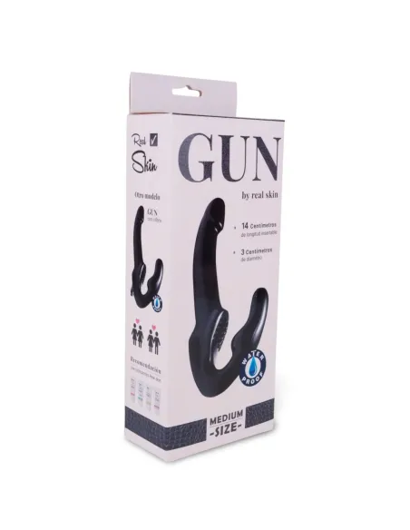Gun macizo small negro | Caiman | Strap on - cinturones
