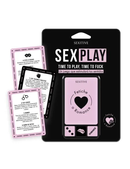 Sex play juego de cartas + dados | Sexitive | Juegos eróticos