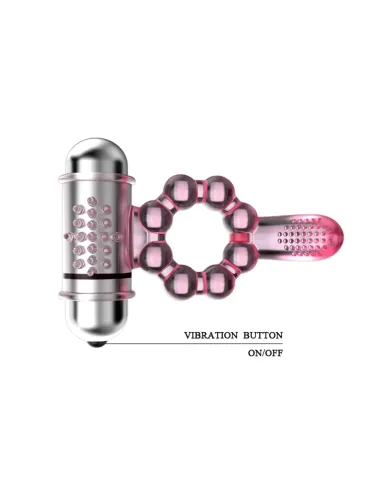 Anillo vibrador lenguita 10 funciones | Baile | Anillos