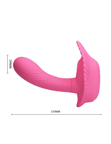 Vibrador fancy control remoto inalámbrico silicona 30 funciones | Pretty love | Estimuladores clítoris