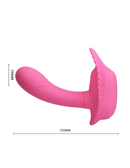 Vibrador fancy control remoto inalámbrico silicona 30 funciones | Pretty love | Estimuladores clítoris