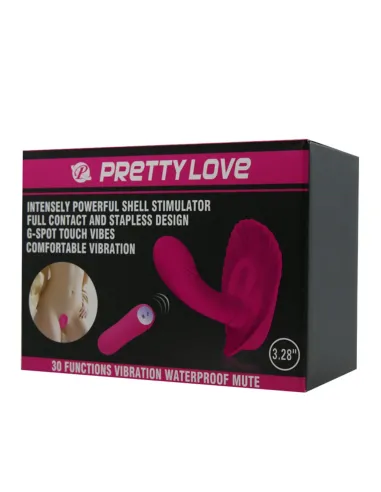 Vibrador fancy control remoto inalámbrico silicona 30 funciones | Pretty love | Estimuladores clítoris