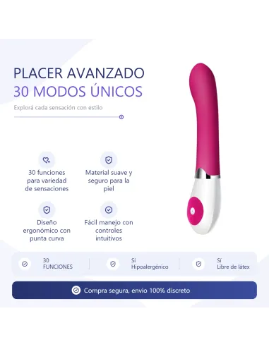 Vibrador daniel 30 funciones silicona | Pretty love | Vibradores